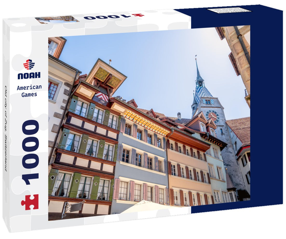 Old city of Zug, Switzerland 1000pc Puzzle