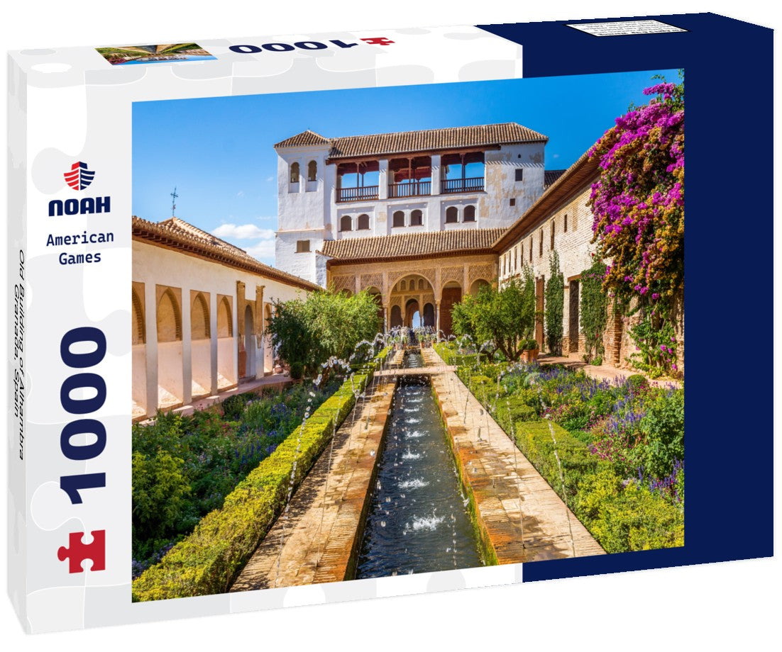 Old Building of Alhambra Granada, Spain 1000pc Puzzle
