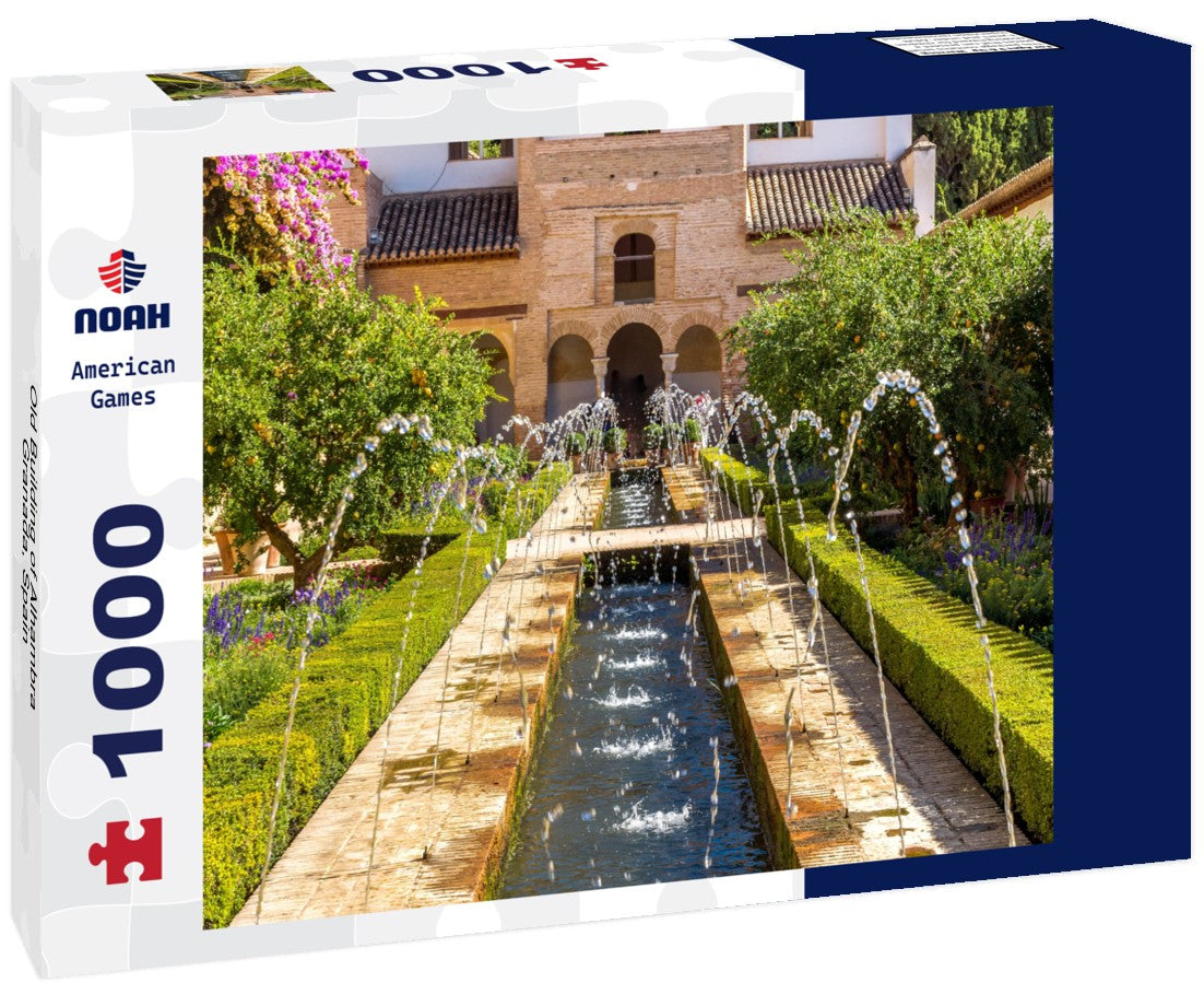 Old Building of Alhambra Granada, Spain 1000pc Puzzle