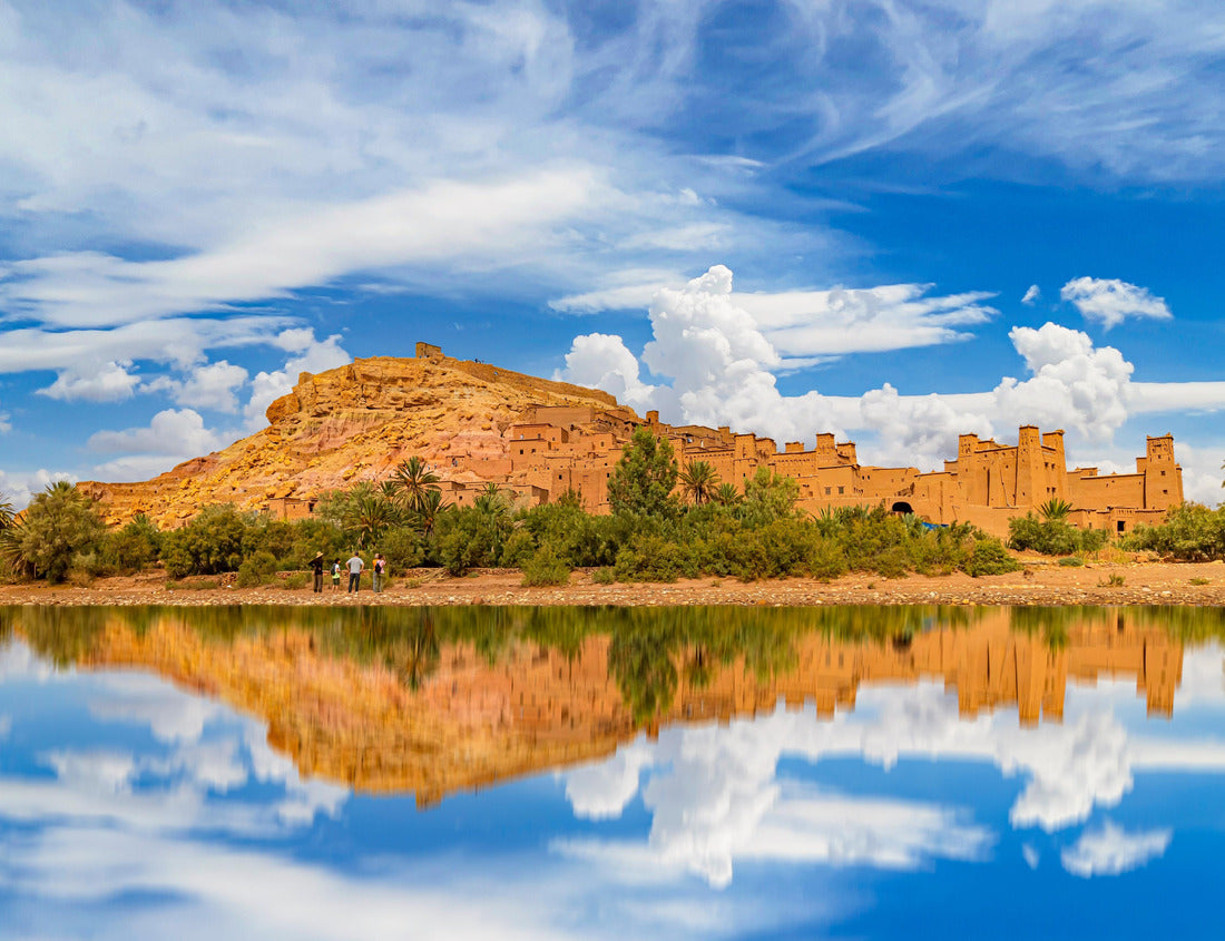 beautiful city in the atlas mountains of morocco 1000pc Puzzle