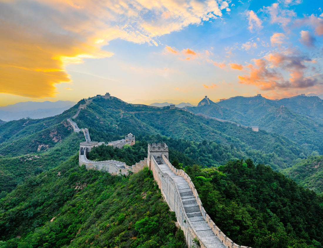 The Great Wall of China. Famous travel destinations in China 1000pc Puzzle