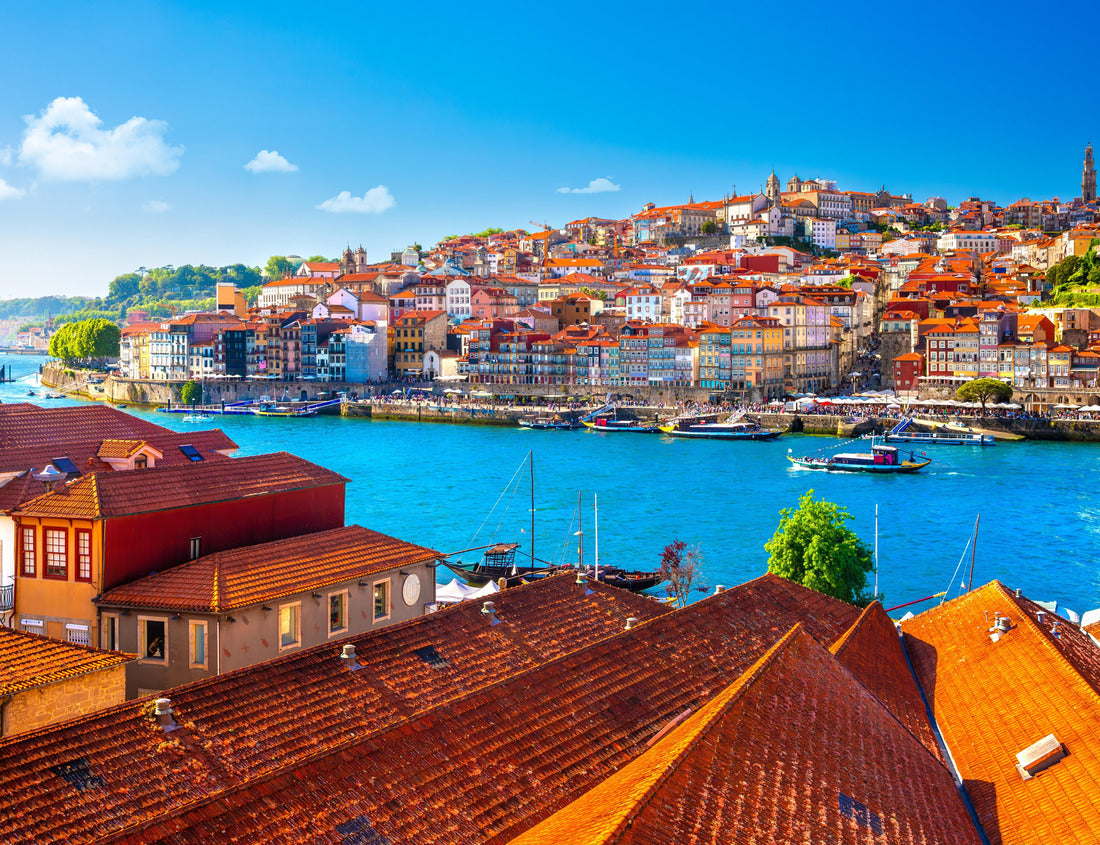 Noah Jigsaw Puzzle Beautiful view of the city of Porto on a beautiful summer day. Porto, Portugal 1000 pieces