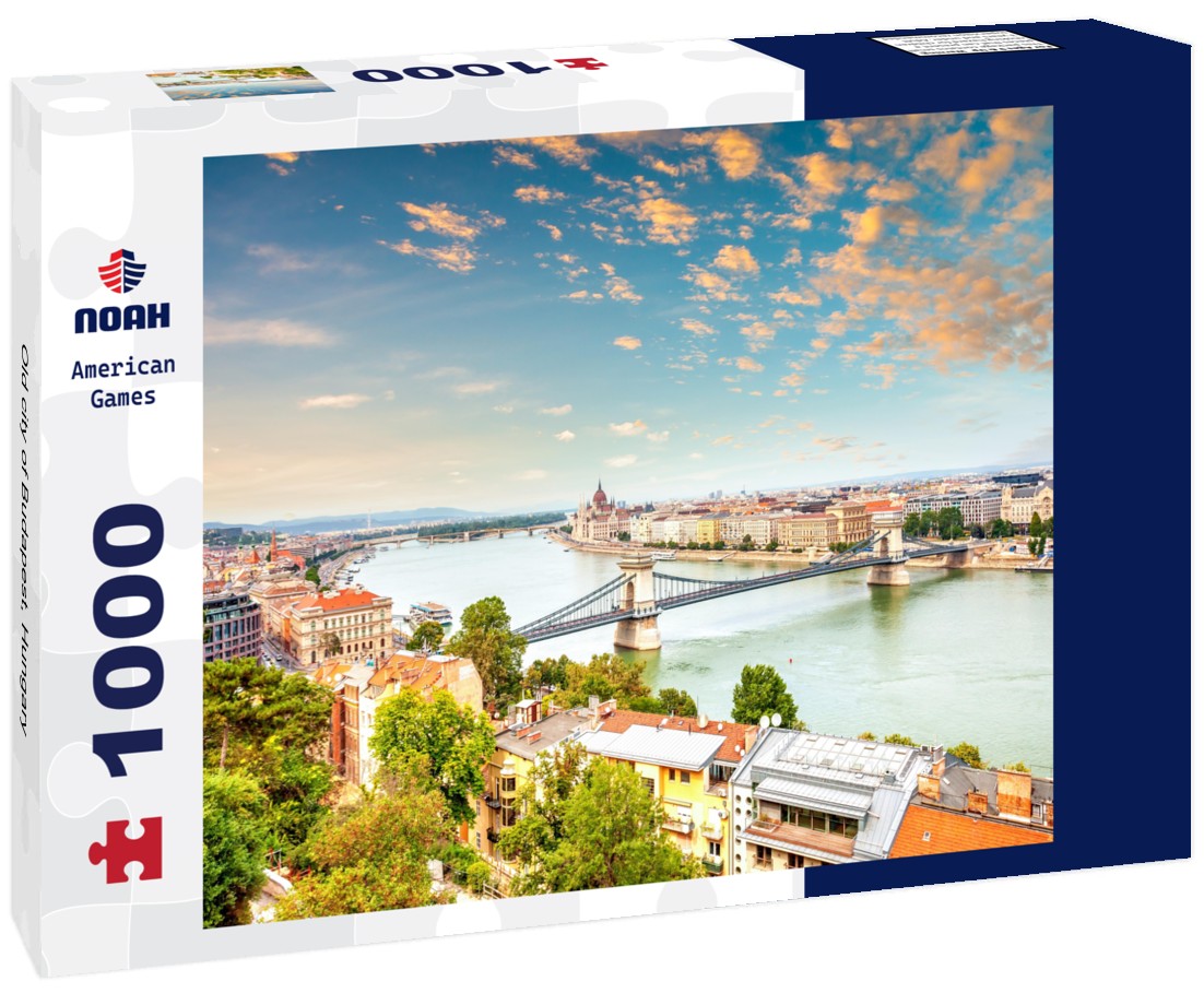 Old city of Budapest, Hungary 1000pc Puzzle