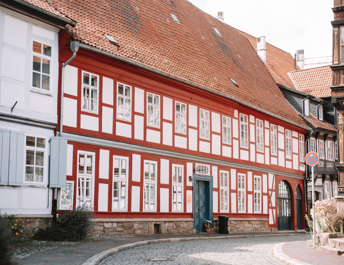 Noah Jigsaw Puzzle Hildesheim, Germany. Old streets with buildings in Hildesheim, famous places to travel 1000 pieces