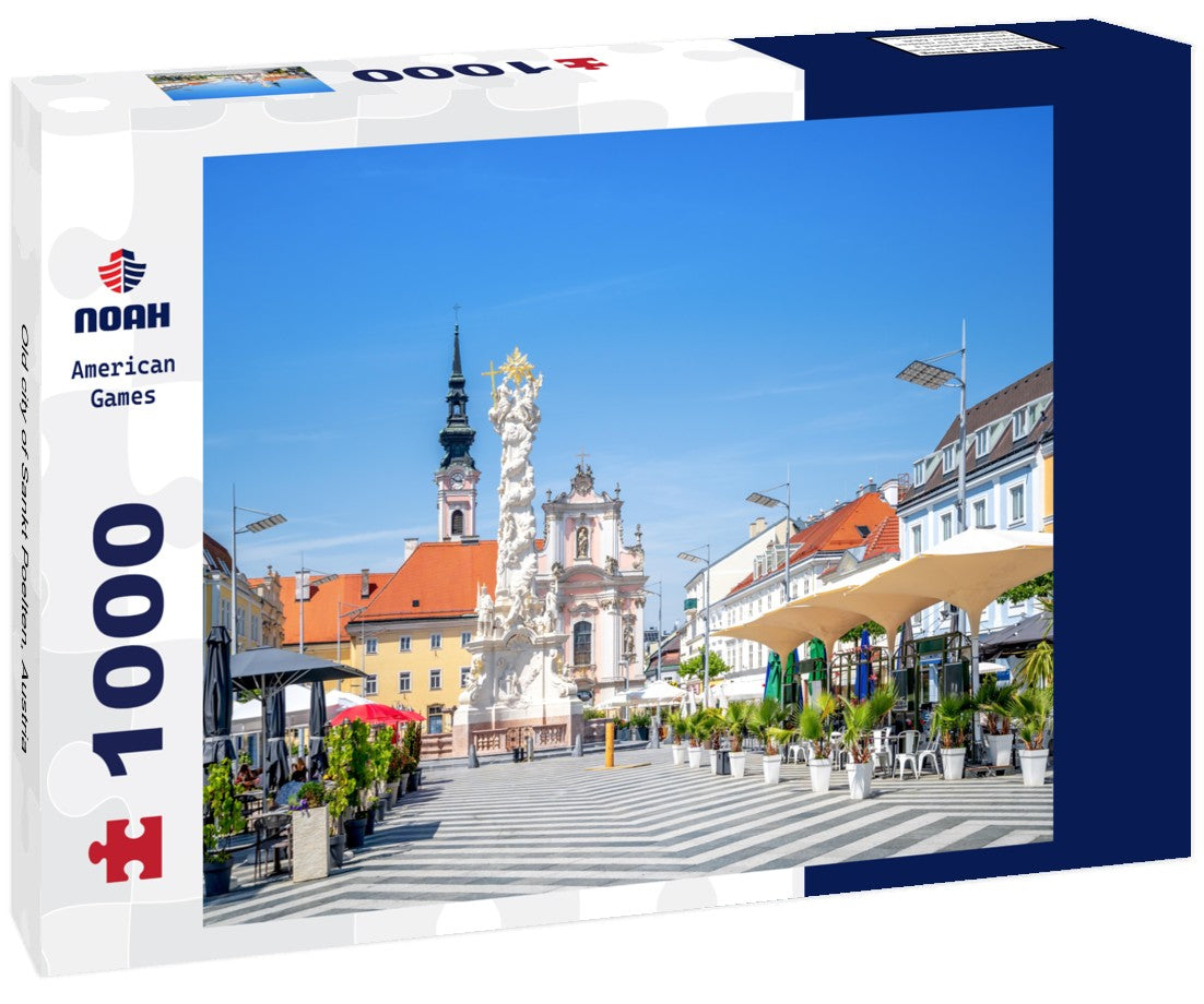 Old city of Sankt Poelten, Austria 1000pc Puzzle