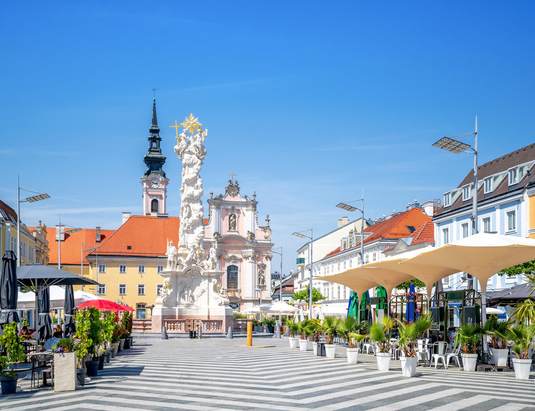 Old city of Sankt Poelten, Austria 1000pc Puzzle