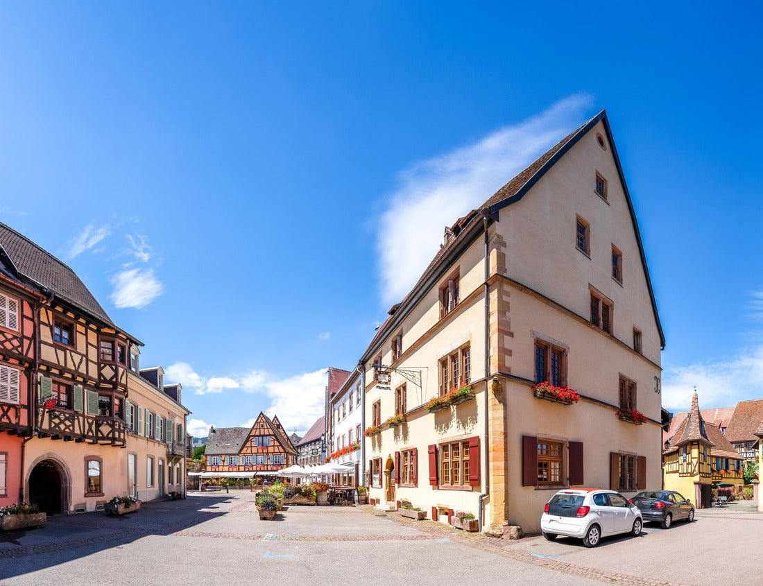 Old city of Eguisheim, Alsace, France 1000pc Puzzle