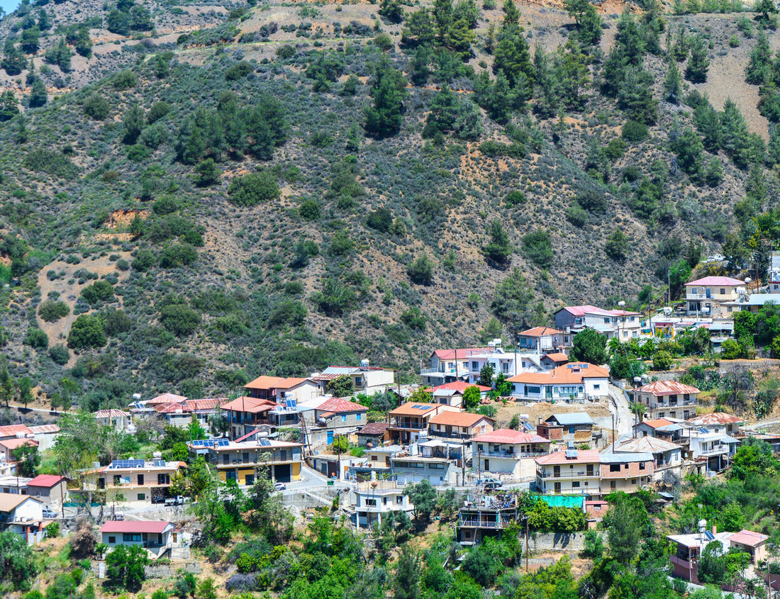 Noah Jigsaw Puzzle Aerial view of Kakopetria, famous picturesque village in Troodos Mountains. Cyprus 1000 pieces