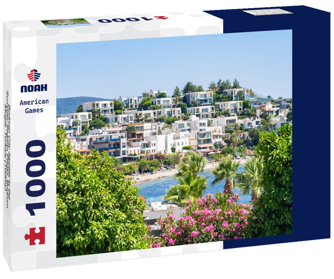 Noah Jigsaw Puzzle Bodrum City Streets in the Summer Season Photo, Bodrum Mugla, Turkiye (Turkey) 1000 pieces