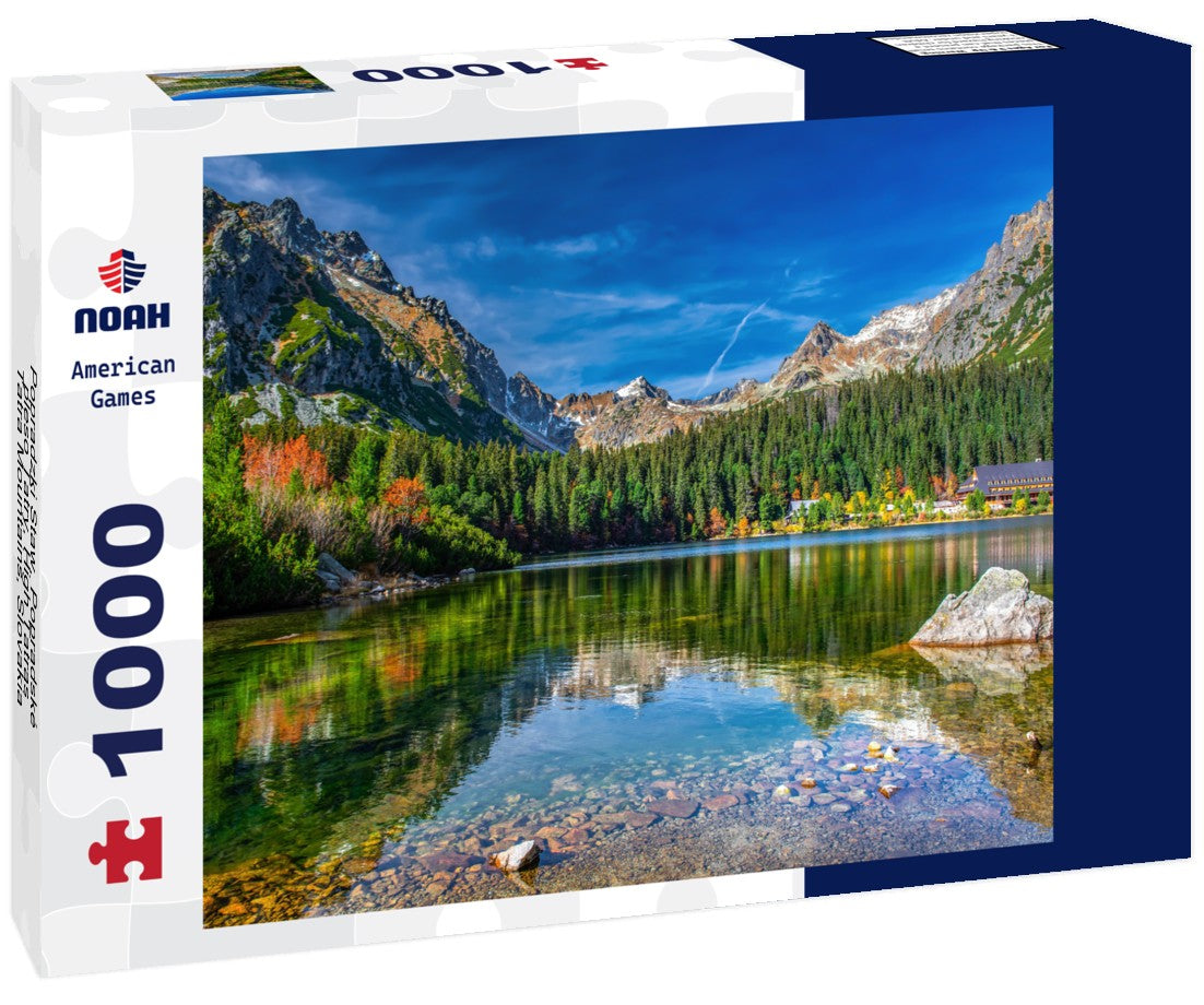 Popradzki Staw, Popradské pleso Tatry, High Tatras, Tatra Mountains, Slovakia 1000pc Puzzle