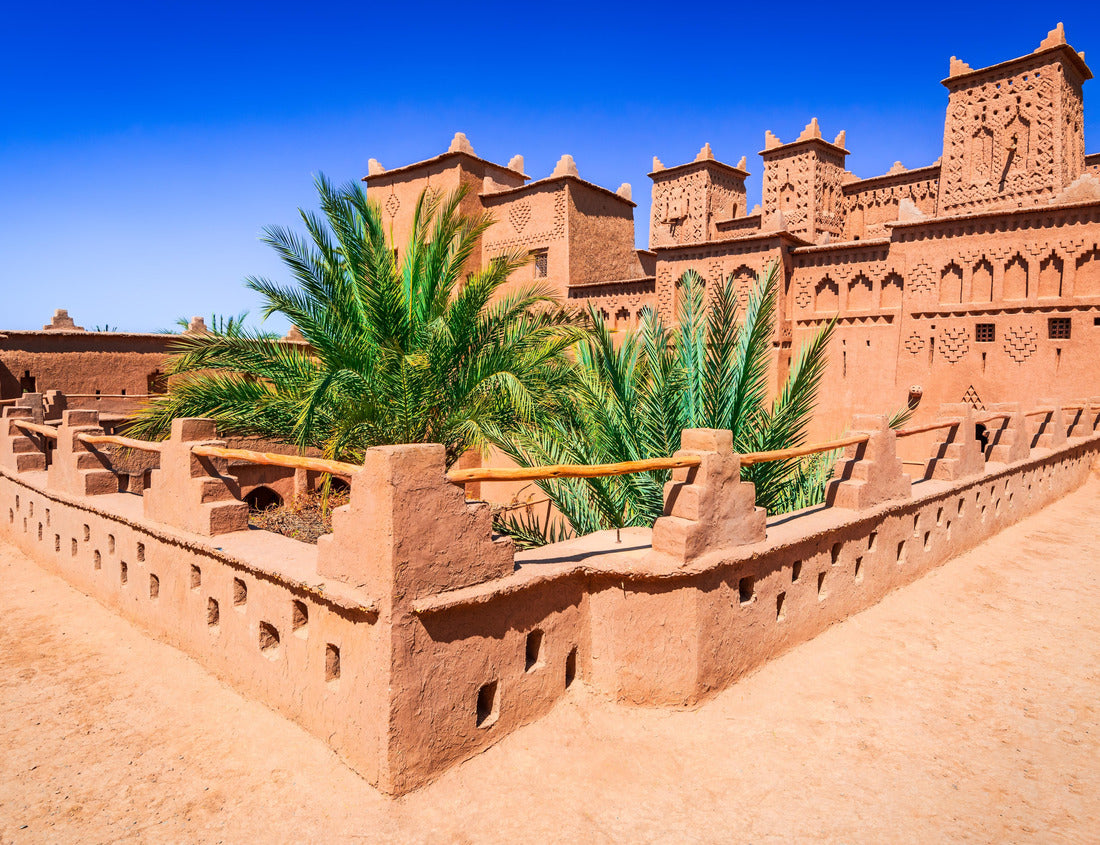 Skoura, Morocco. Kasbah Amridil, ancient citadel in High Atlas mountains, North Africa 1000pc Puzzle