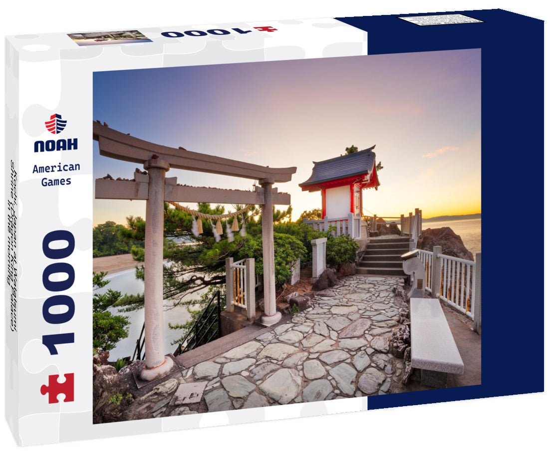 Noah Jigsaw Puzzle Kochi, Japan at Watatsumi Shrine (Dragon King Palace) in the morning 1000 pieces