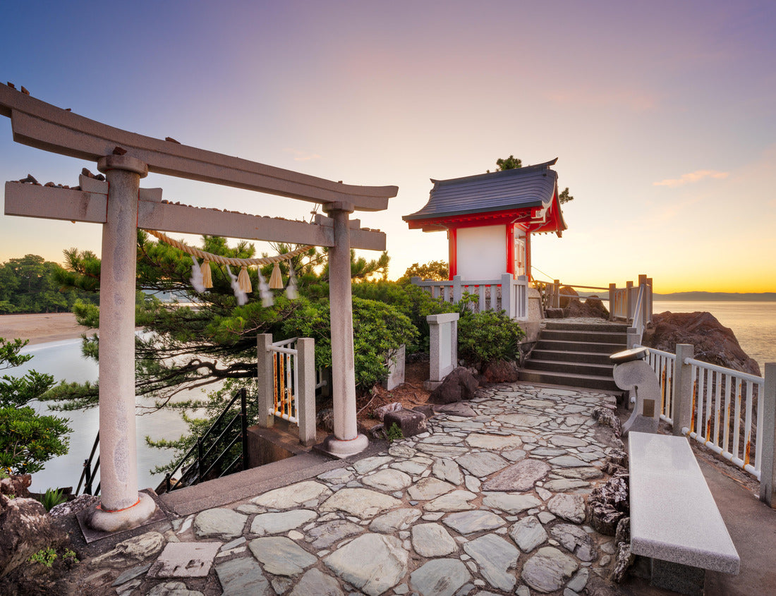 Noah Jigsaw Puzzle Kochi, Japan at Watatsumi Shrine (Dragon King Palace) in the morning 1000 pieces