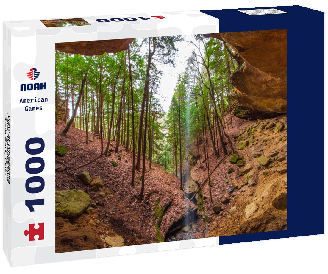 Whispering Cave, Hocking Hills State Park, Ohio 1000pc Puzzle