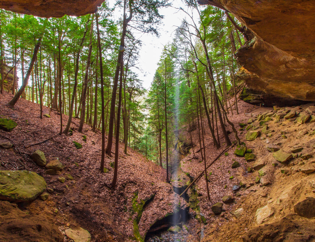 Whispering Cave, Hocking Hills State Park, Ohio 1000pc Puzzle