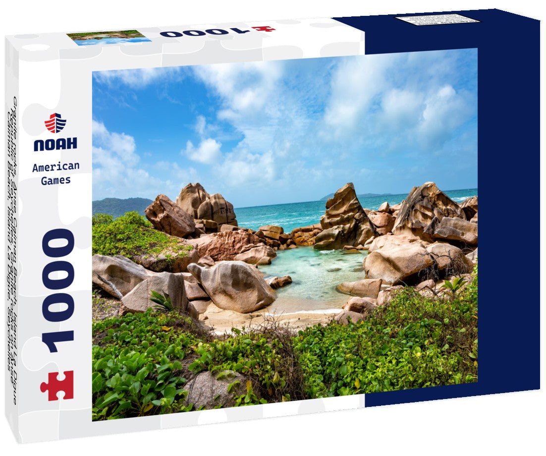 Noah Jigsaw Puzzle Granite rocks, Anse Caiman Beach, Island La Digue, Republic of Seychelles. Granite rocks on Anse Caiman Beach, Island La Digue, Seychelles 1000 pieces