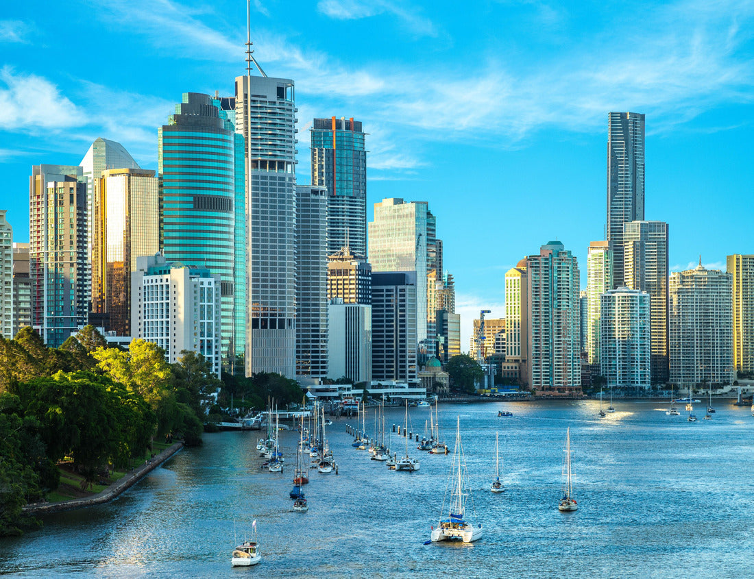 Noah Jigsaw Puzzle Brisbane skyline, capital of Queensland, Australia 1000 pieces
