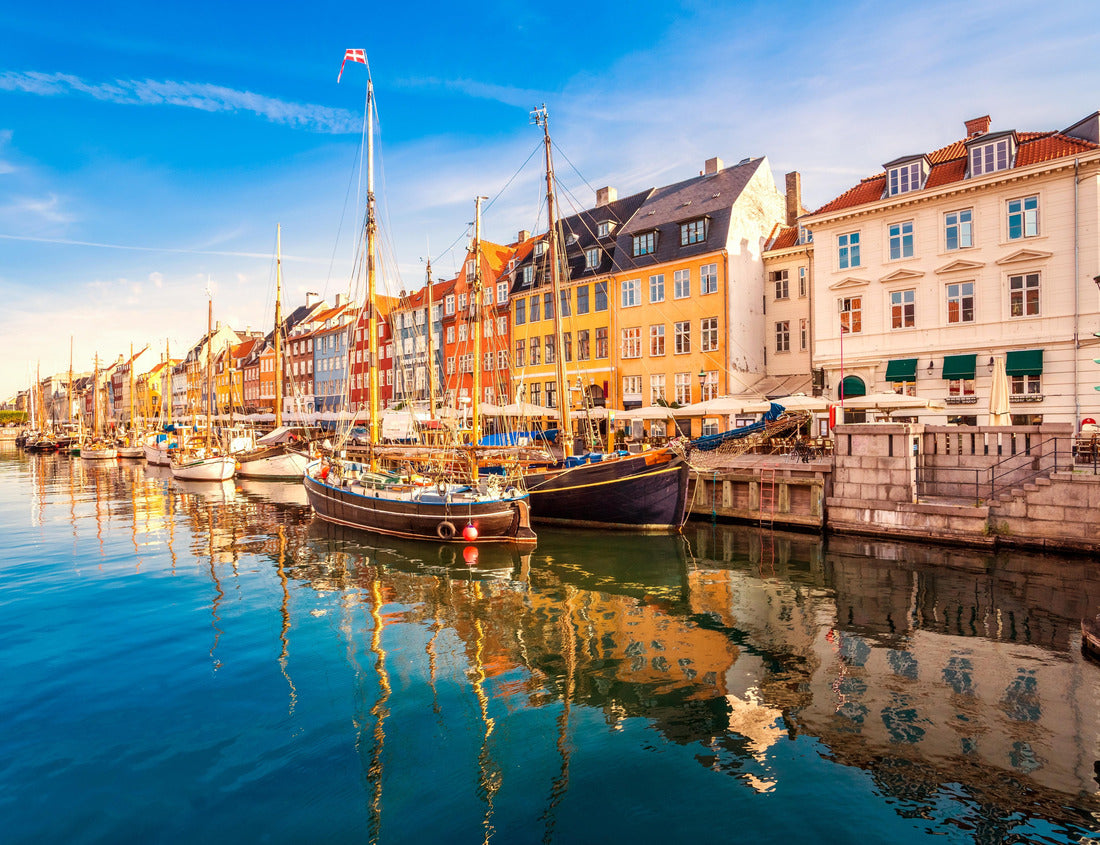 Old city of Copenhagen, Denmark 1000pc Puzzle