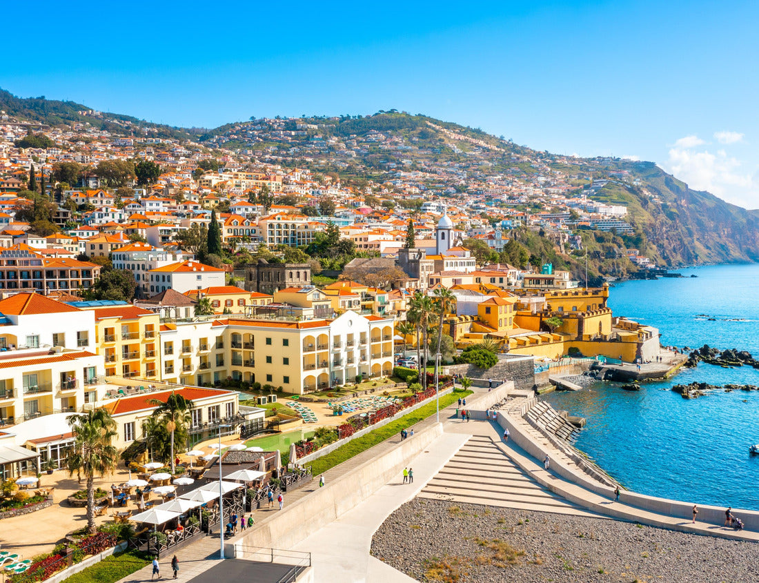 the capital of Madeira island Funchal, Portugal 1000pc Puzzle