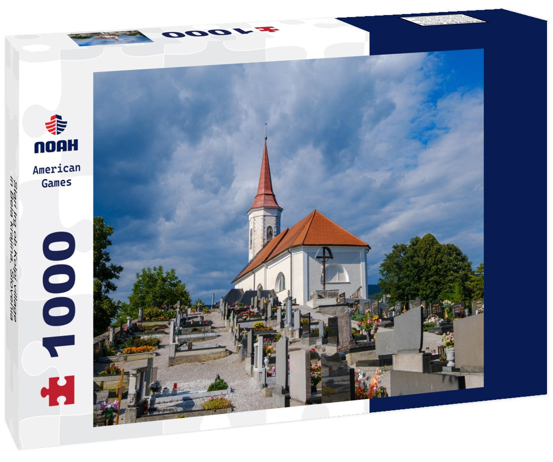 Stari trg ob Kolpi village in Bela krajina, Slovenia 1000pc Puzzle