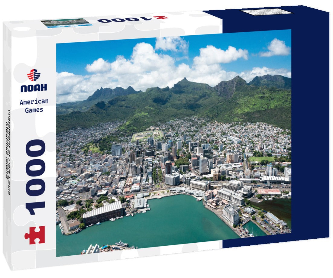 Waterfront of Port Louis, Mauritius island 1000pc Puzzle
