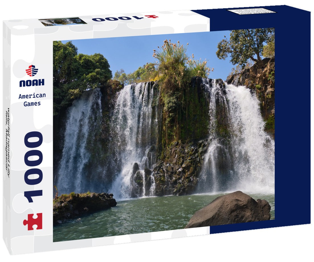 waterfall named Lilly falls, Madagascar 1000pc Puzzle