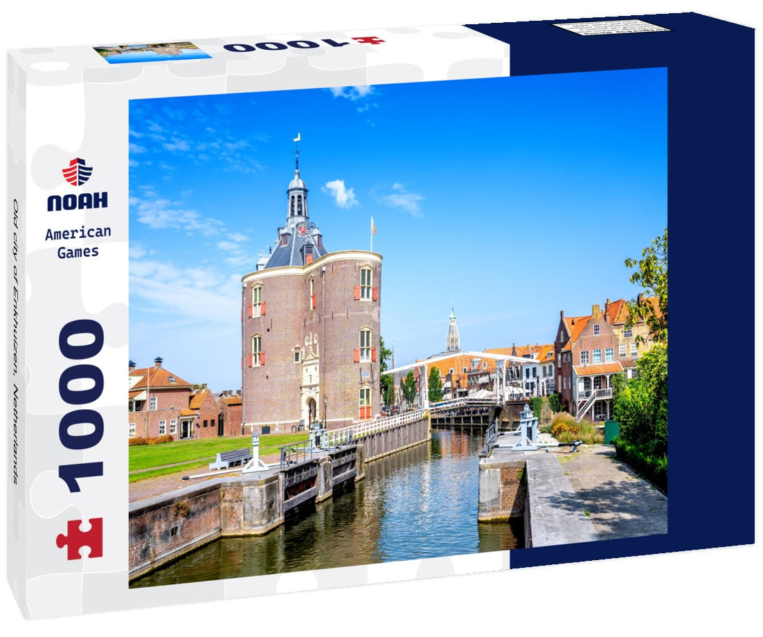 Old city of Enkhuizen, Netherlands 1000pc Puzzle