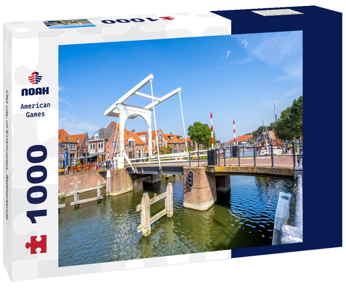 Old city of Enkhuizen, Netherlands 1000pc Puzzle