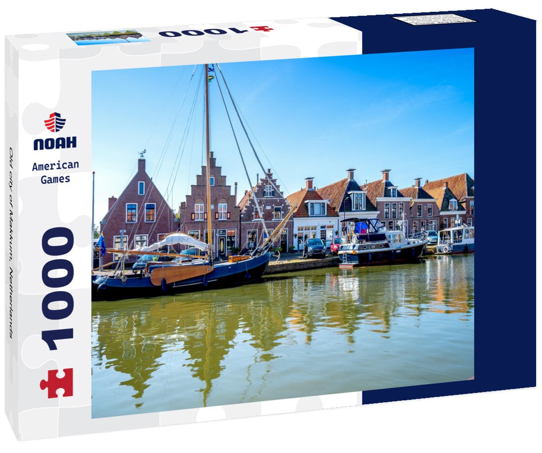 Old city of Makkum, Netherlands 1000pc Puzzle