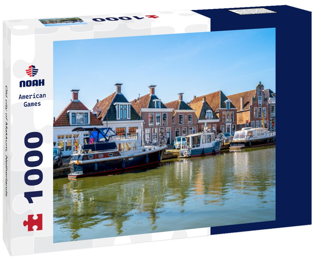 Old city of Makkum, Netherlands 1000pc Puzzle