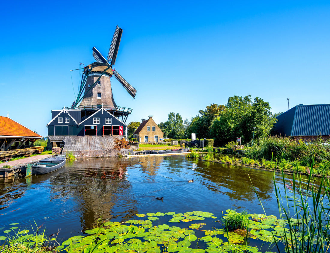 Noah Jigsaw Puzzle De Rat Windmill in IJlst, Netherlands 1000 pieces