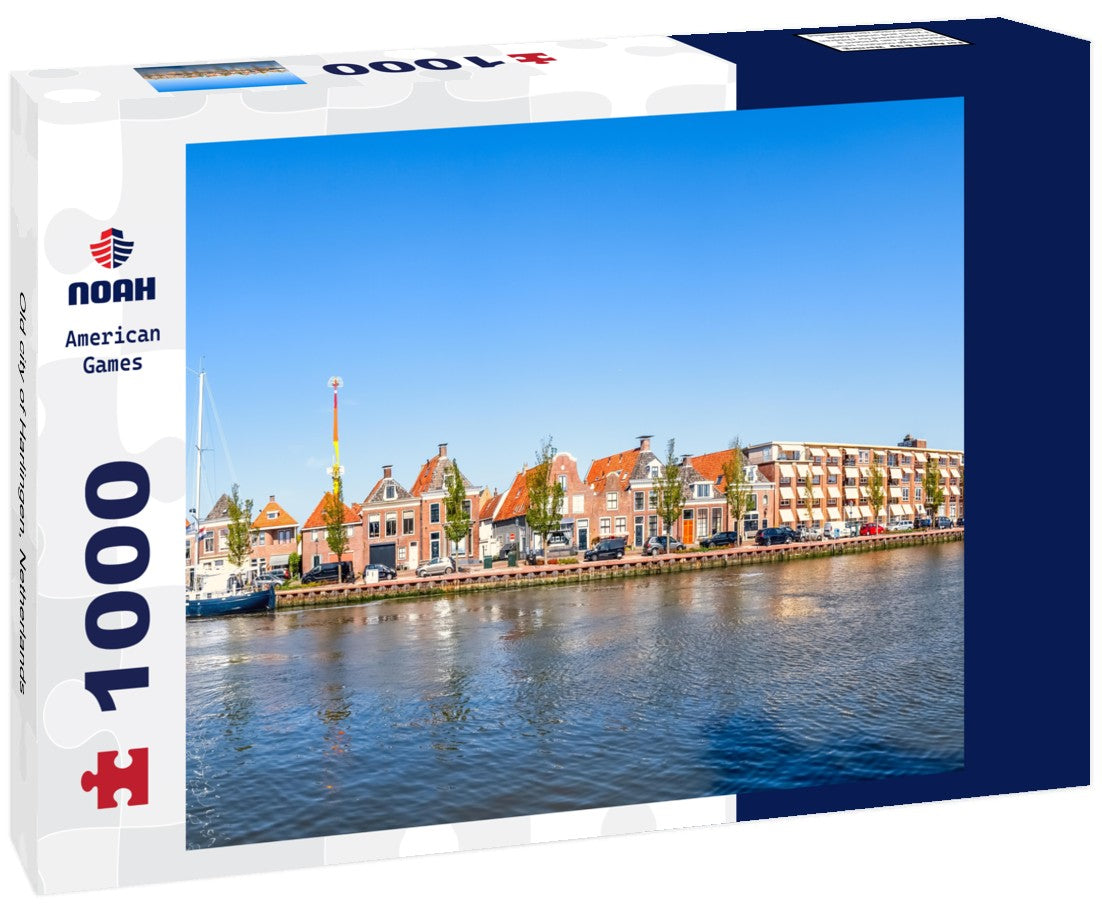 Old city of Harlingen, Netherlands 1000pc Puzzle