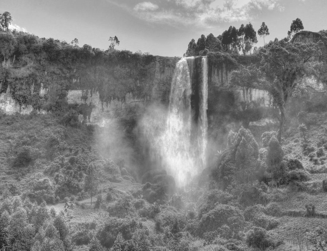 Skyline of downtown Nashville, Tennessee, USA 1000pc PuzzleBlack and White