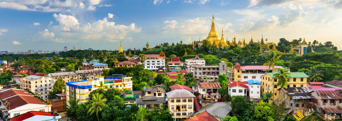Noah Jigsaw Puzzle Yangon, Myanmar city skyline panorama 1000 pieces