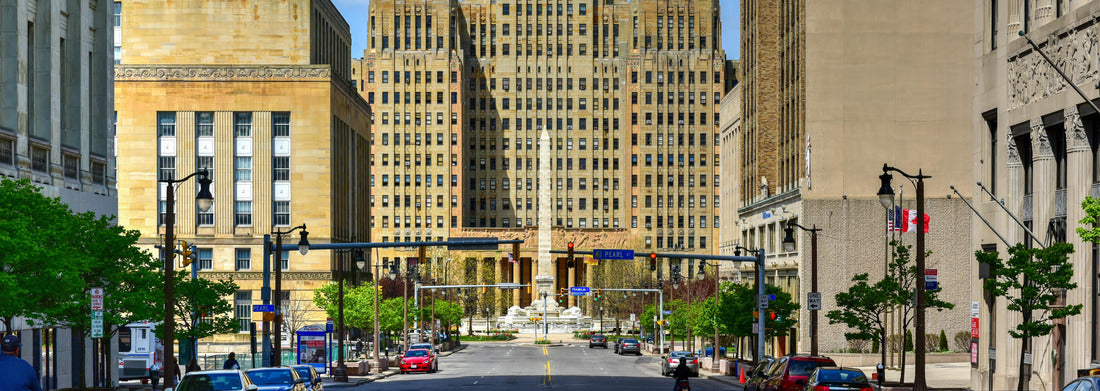 Noah Jigsaw Puzzle Buffalo City Hall, the seat for municipal government in the City of Buffalo, New York. Located at 65 Niagara Square, the 32 story Art Deco building was completed in 1931 by Dietel, Wade & Jones panorama 1000 pieces