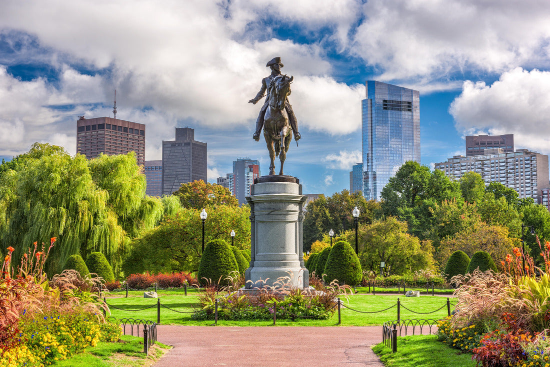 Noah Jigsaw Puzzle George Washington Monument at Public Garden in Boston, Massachusetts 2000 pieces