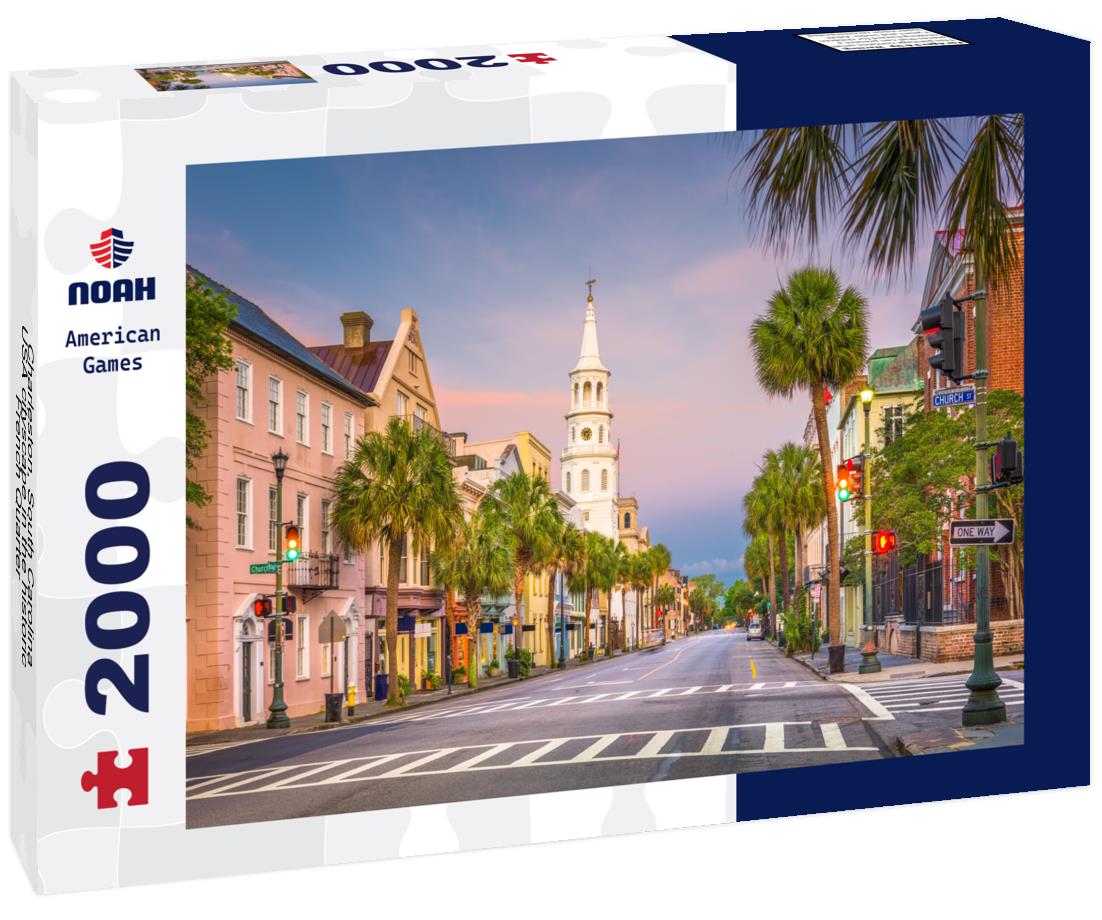Noah Jigsaw Puzzle Charleston, South Carolina, USA cityscape in the historic French Quarter 2000 pieces