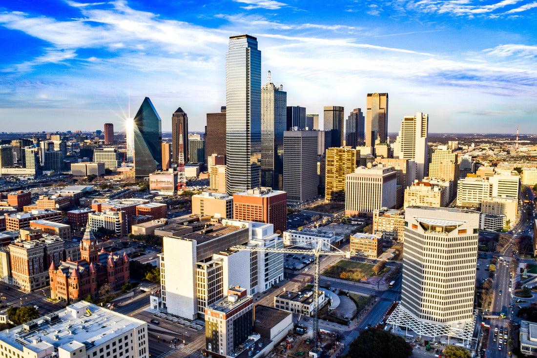 Noah Jigsaw Puzzle Aerial view of downtown Dallas on a summer afternoon - Dallas, Texas, USA 2000 pieces