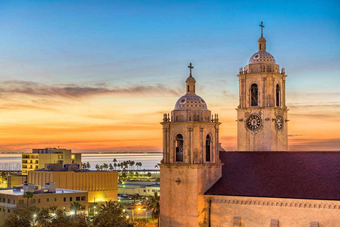 Noah Jigsaw Puzzle Corpus Christi, Texas, USA at Corpus Christi Cathedral in the early morning 2000 pieces