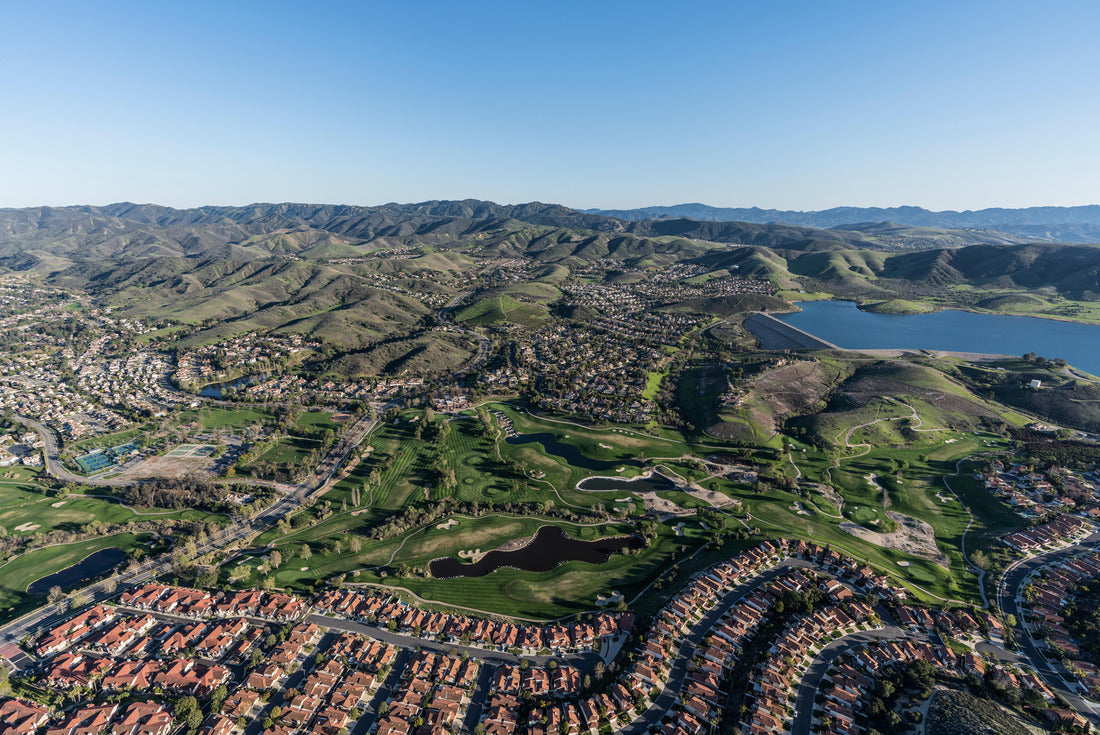 Noah Jigsaw Puzzle Aerial view of Wood Ranch neighborhood near Los Angeles in suburban Simi Valley, California 2000 pieces