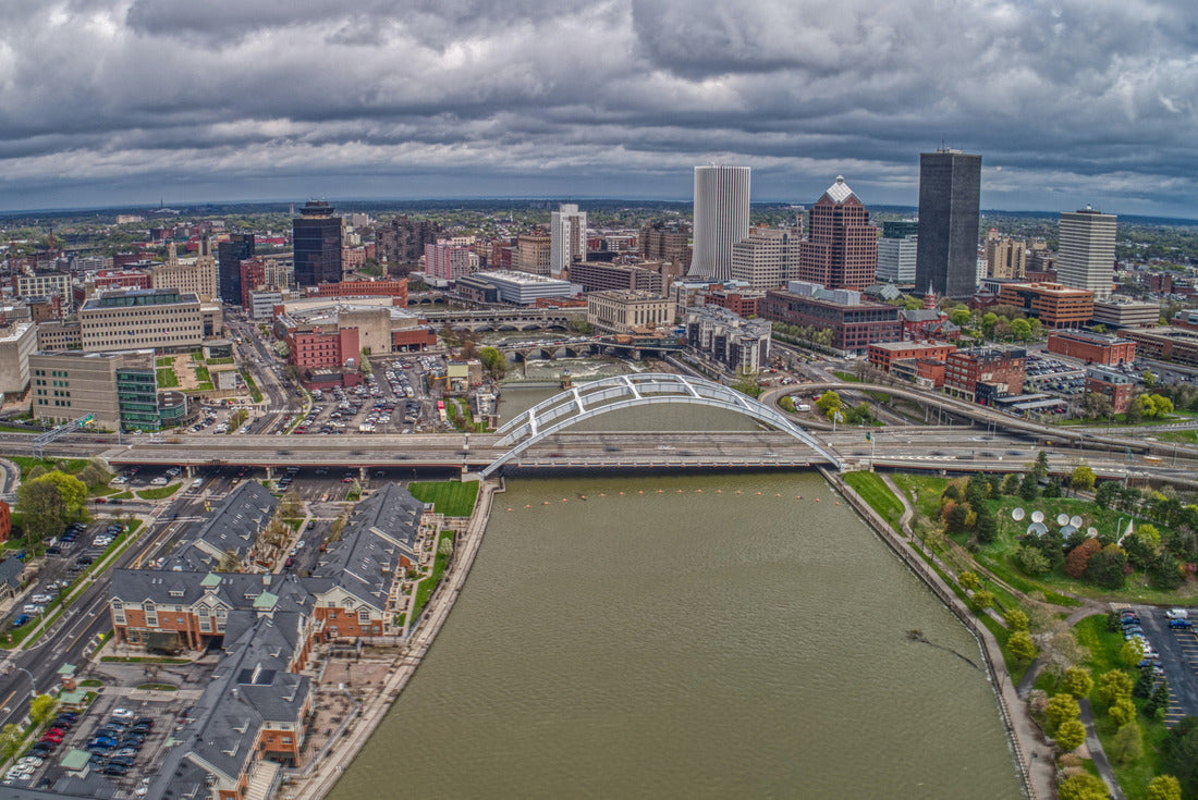 Noah Jigsaw Puzzle Rich late afternoon light falls onto the buildings and architecture of Spokane Washington USA 2000 pieces