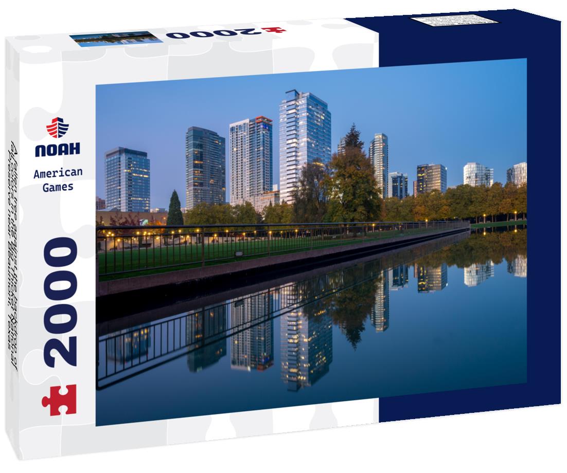 Noah Jigsaw Puzzle A fallen tree against the backdrop of fall colors in the Big Thicket National Preserve near Beaumont, Texas 2000 pieces