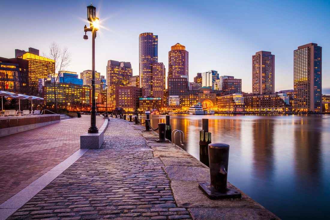 Noah Jigsaw Puzzle Boston in Massachusetts, USA at night 2000 pieces