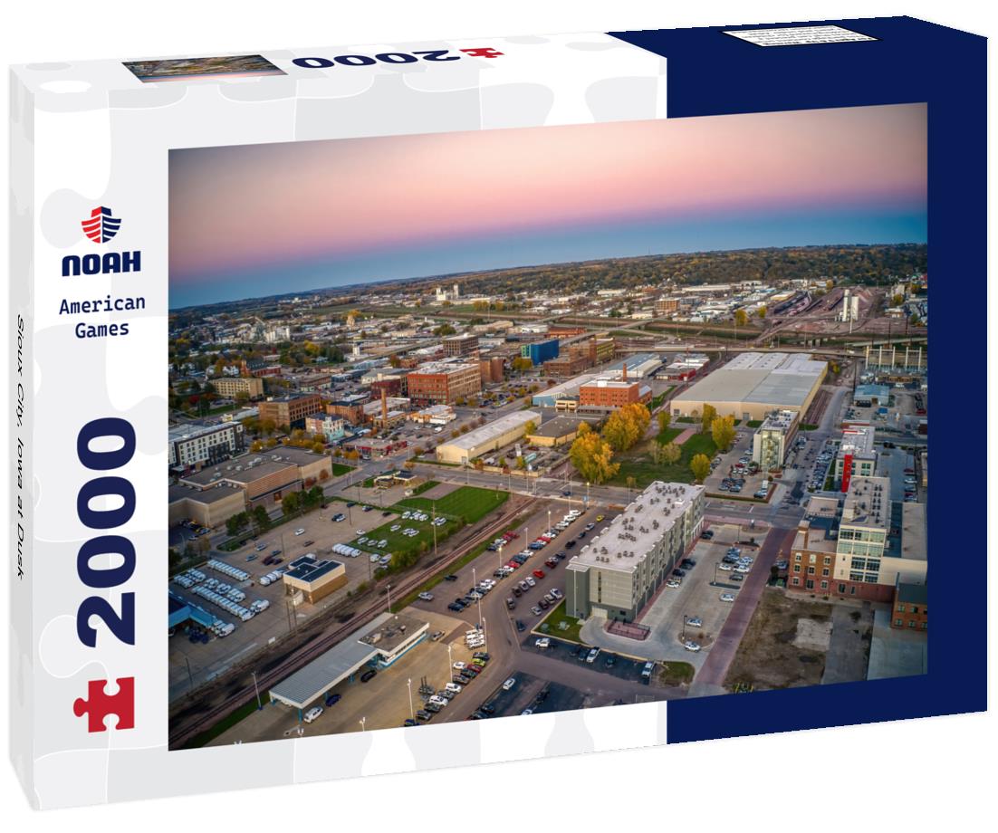 Sioux City, Iowa at Dusk 2000pc Puzzle