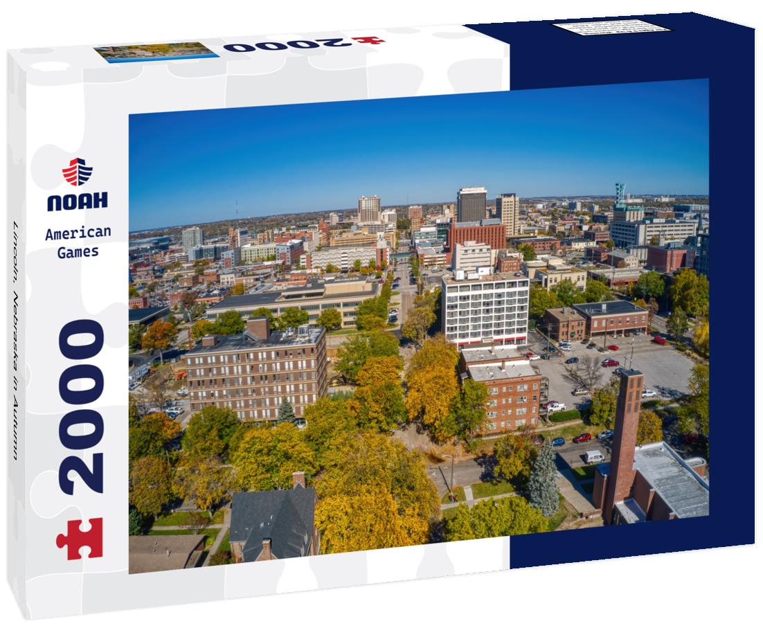 Noah Jigsaw Puzzle Lincoln, Nebraska in Autumn 2000 pieces