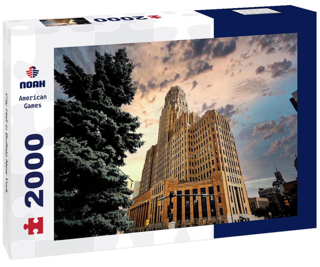 Noah Jigsaw Puzzle City Hall in Buffalo New York 2000 pieces