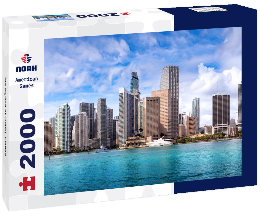Noah Jigsaw Puzzle the skyline of Miami, Florida 2000 pieces