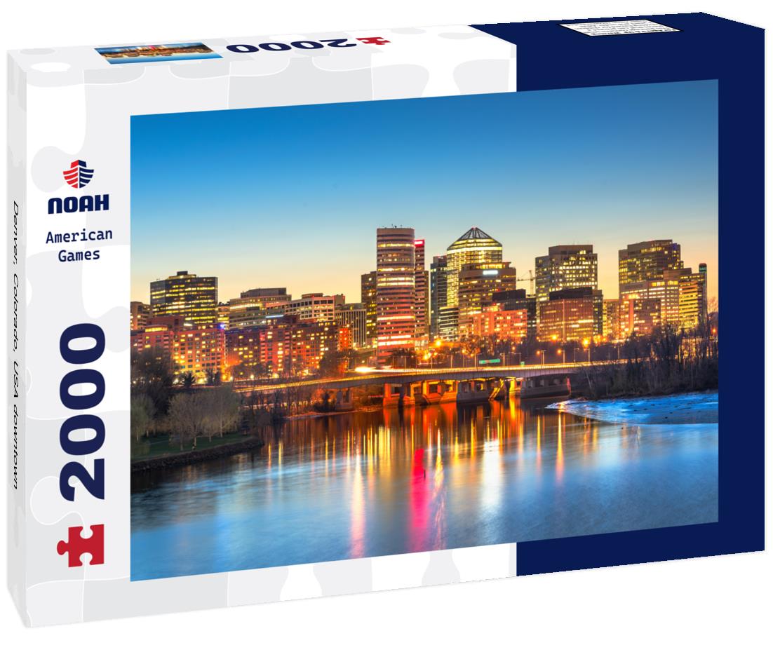 Noah Jigsaw Puzzle Denver, Colorado, USA downtown 2000 pieces