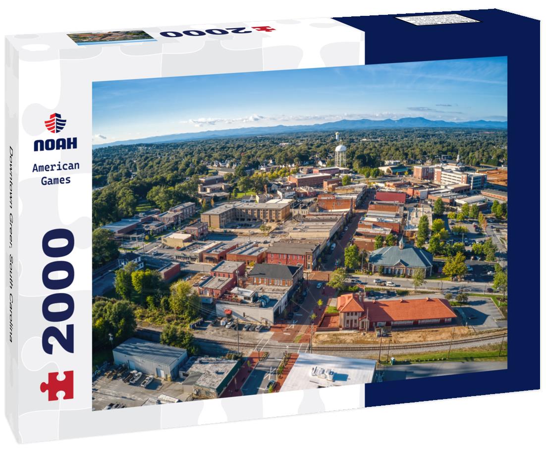 Noah Jigsaw Puzzle Downtown Greer, South Carolina 2000 pieces