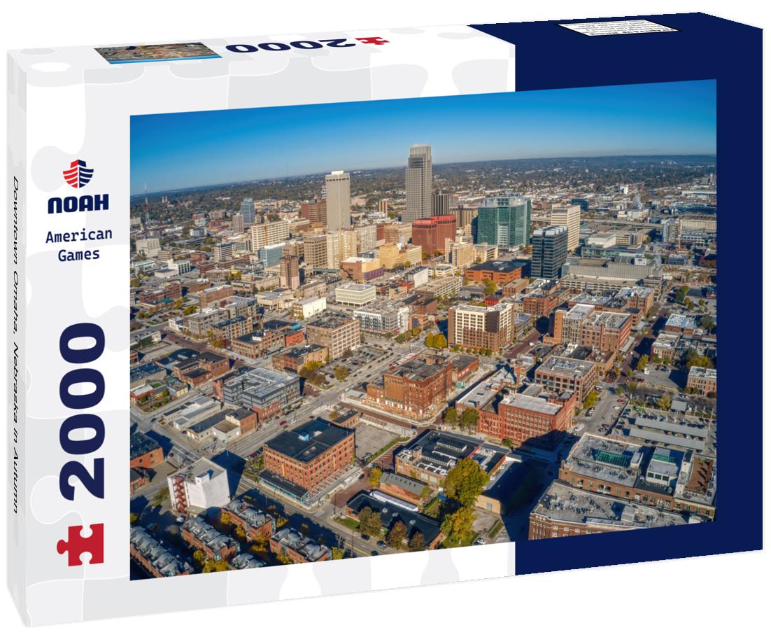 Noah Jigsaw Puzzle Downtown Omaha, Nebraska in Autumn 2000 pieces
